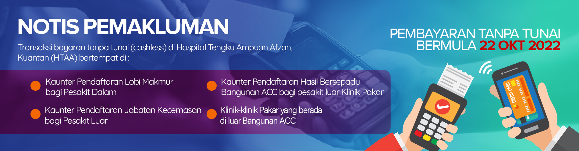 Cashless - Notis